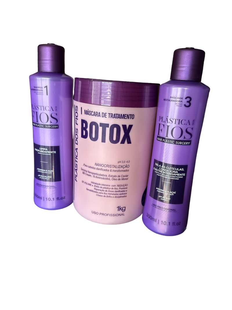 Plastica dos Fios Hydratační Btox Kit 