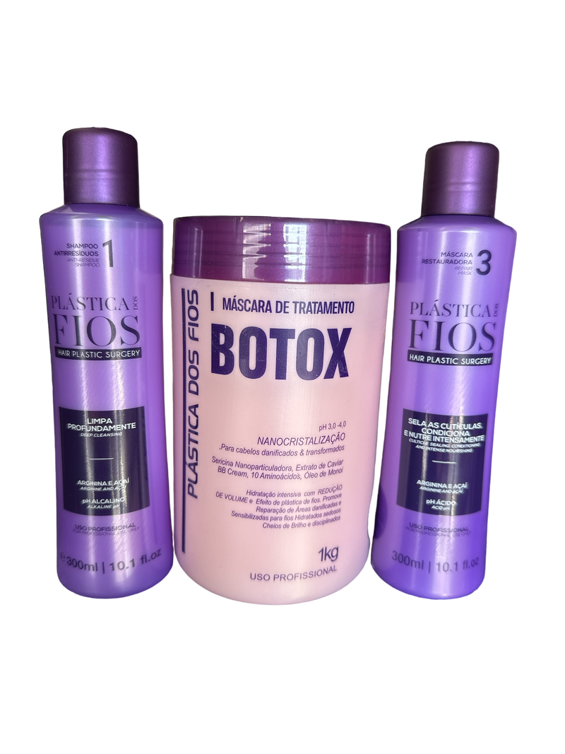 Plastica dos Fios Hydratační Btox Kit 