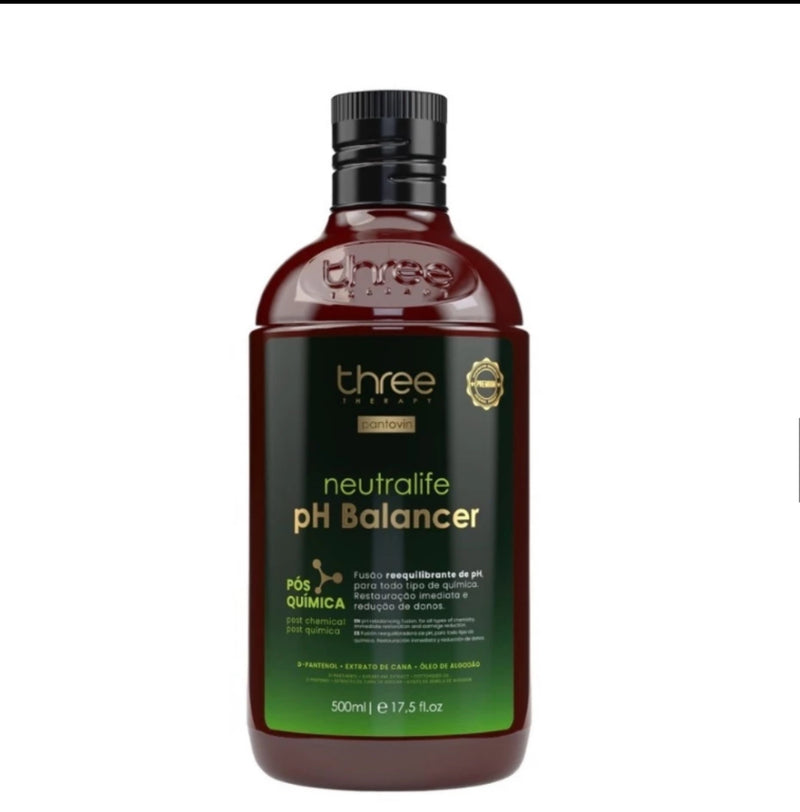 Vlasy PH Balancer Three Theraphy Neutralife Pantovin Pos Chemical Mask 17,5 fl.oz 500ml