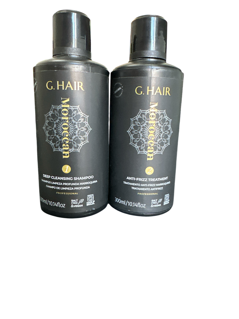 BRAZILIAN KERATIN KB MOROCCAN HAIR SMOOTHING TREATMENT 300ml 10floz