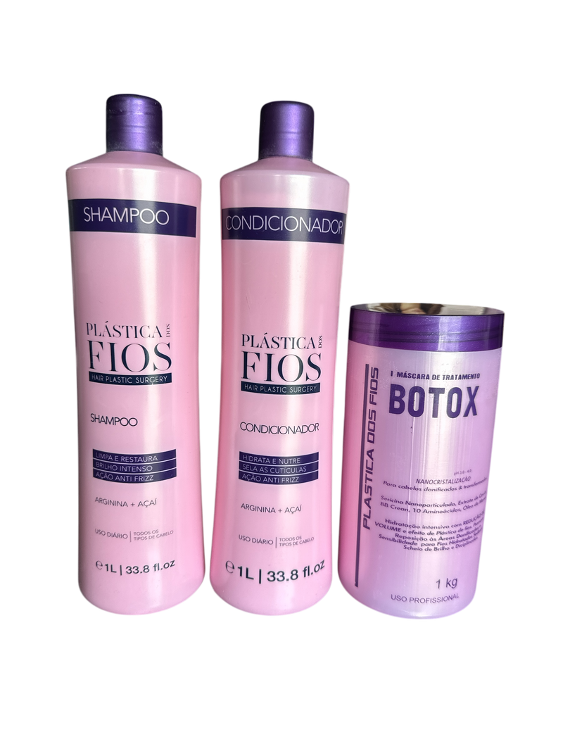 Plastica dos Fios Hydratační Btox Kit 