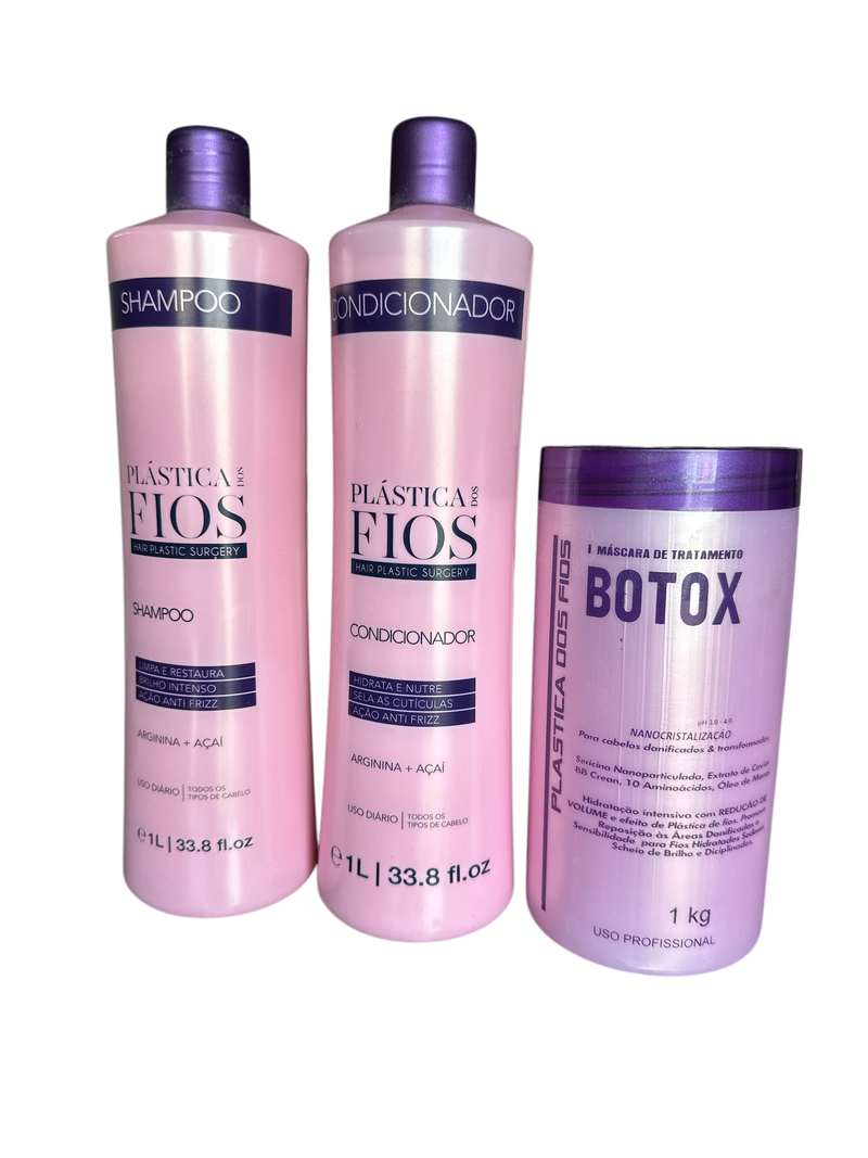 Plastica dos Fios Hydratační Btox Kit 