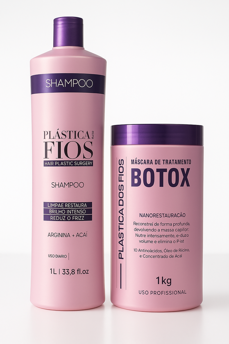 Plastica dos Fios Hydratační Btox Kit 