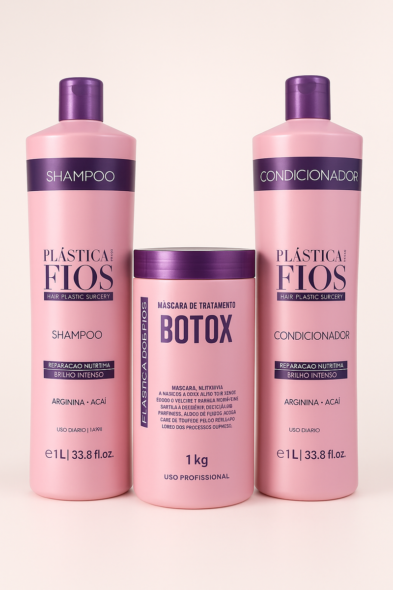 Plastica dos Fios Hydratační Btox Kit 